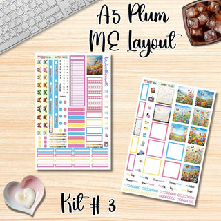 Kit # 3       A5 Plum Paper ME Layout