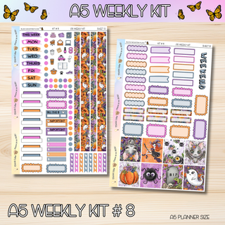 Kit # 8 A5 Weekly Kits