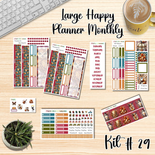 Kit 29   Large Happy Planner ANY Monthly Kit