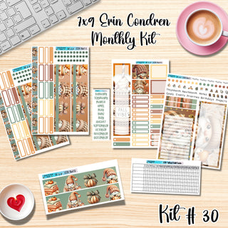 Kit 30       7x9 Erin Condren ANY Month Planner Kit