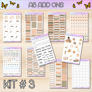 Kit # 3 A5 Add Ons