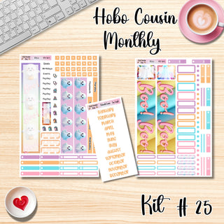 Kit 25    A5 Hobonichi Cousin ANY Monthly Kit