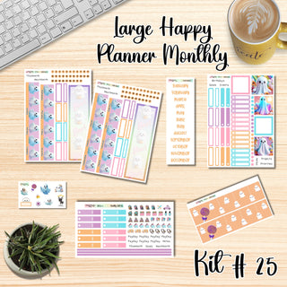 Kit 25   Large Happy Planner ANY Monthly Kit