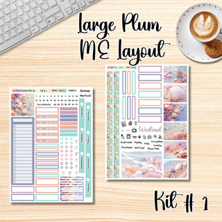 Kit # 1        Large Plum Paper ME Layout