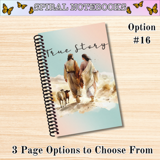 # 16  TRUE STORY Spiral Bound Notebooks
