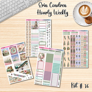 Kit 16       Hourly Erin Condren Weekly