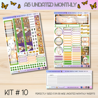 Kit # 10 A5 MAE ANY Month UNDATED Monthly Kit