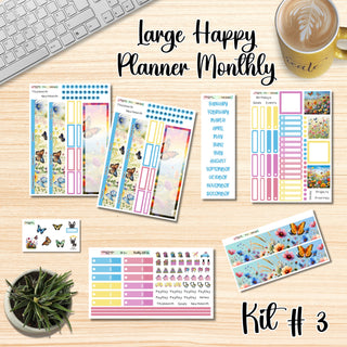 Kit # 3   Large Happy Planner ANY Monthly Kit