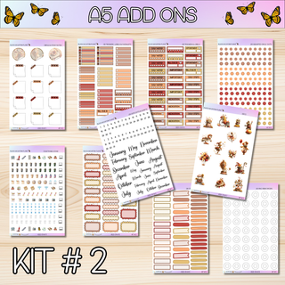 Kit # 2 A5 Add Ons