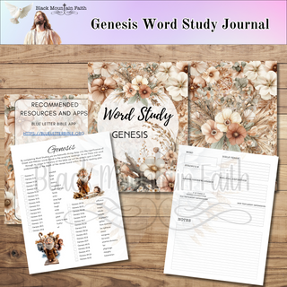 GENESIS Word Study Journal