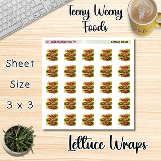 LETTUCE WRAPS Teeny Weeny Foods