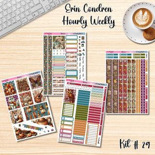 Kit 29       Hourly Erin Condren Weekly