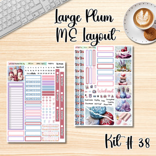 Kit 38      Large Plum Paper ME Layout