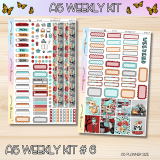 Kit # 6 A5 Weekly Kits