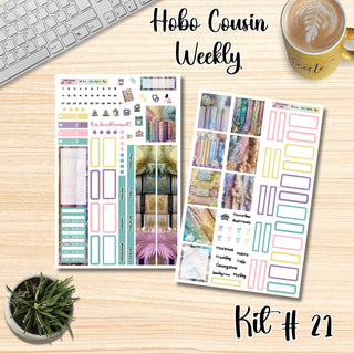 Kit 21    A5 Hobonichi Cousin Weekly Kit