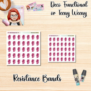 RESISTANCE BANDS Deco Functional/Teeny Weeny