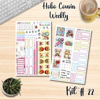 Kit 22    A5 Hobonichi Cousin Weekly Kit