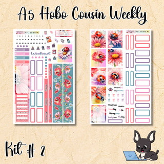 Kit # 2    A5 Hobonichi Cousin Weekly Kit