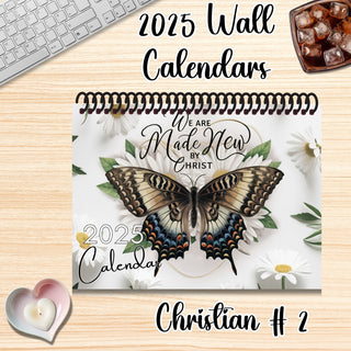 CHRISTIAN # 2 2025 WALL CALENDAR