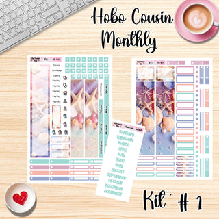 Kit # 1    A5 Hobonichi Cousin ANY Monthly Kit