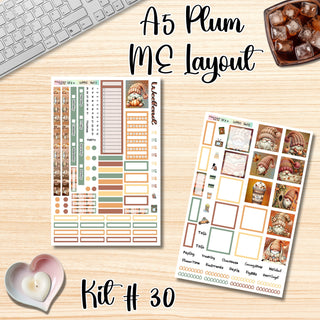 Kit 30       A5 Plum Paper ME Layout