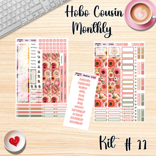 Kit 11    A5 Hobonichi Cousin ANY Monthly Kit