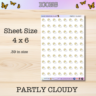 PARTLY CLOUDY