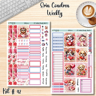 Kit 42       Erin Condren Weekly ( Vertical and Hourly)