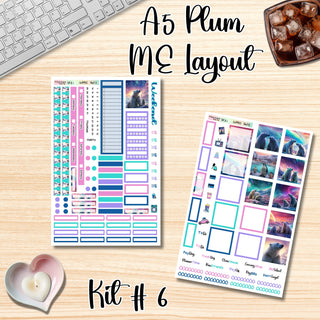 Kit # 6       A5 Plum Paper ME Layout