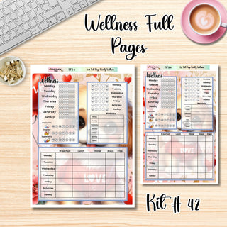 Kit 42       Wellness Full Page Trackers