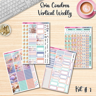 Kit # 1       Erin Condren Vertical Planner Weekly Kit