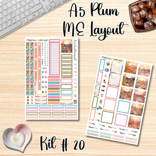 Kit 20       A5 Plum Paper ME Layout