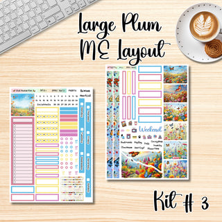 Kit # 3        Large Plum Paper ME Layout