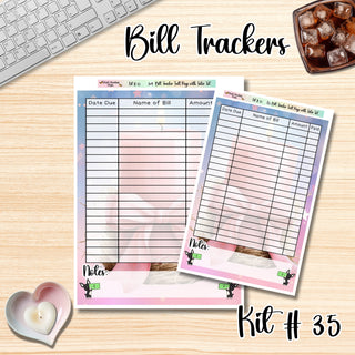 Kit 35    Full Page Bill Tracker