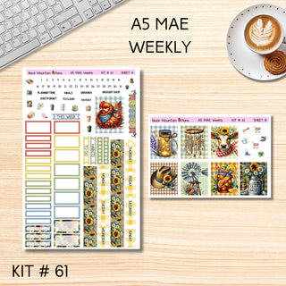 Kit 61        A5  MAE Weekly Kits