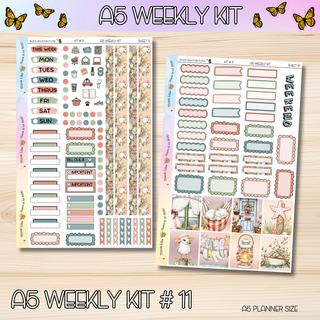 Kit # 11 A5 Weekly Kits