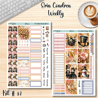 Kit 37       Erin Condren Weekly ( Vertical and Hourly)