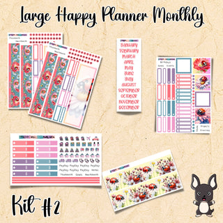 Kit # 2   Large Happy Planner ANY Monthly Kit