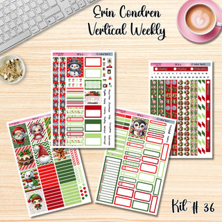 Kit 36       Erin Condren Vertical Planner Weekly Kit