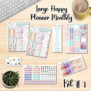 Kit # 1   Large Happy Planner ANY Monthly Kit