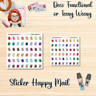 STICKER HAPPY MAIL Deco Functional/Teeny Weeny