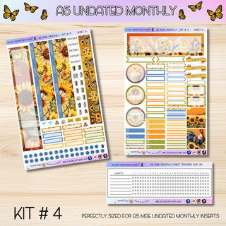 Kit # 4 A5 MAE ANY Month UNDATED Monthly Kit