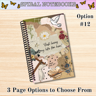 # 12  JESUS LOVES YOU Spiral Bound Notebooks