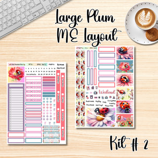 Kit # 2        Large Plum Paper ME Layout