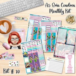 Kit 10        A5 Erin Condren ANY Month Planner Kit