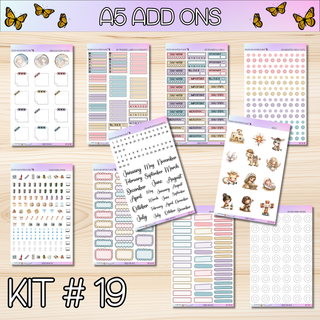Kit # 19 A5 Add Ons