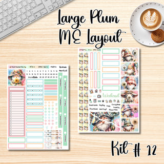 Kit 12        Large Plum Paper ME Layout