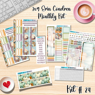 Kit 24       7x9 Erin Condren ANY Month Planner Kit