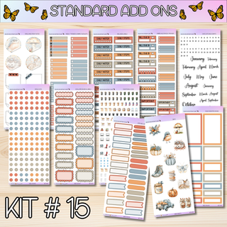 Kit # 15 Standard Size Add Ons