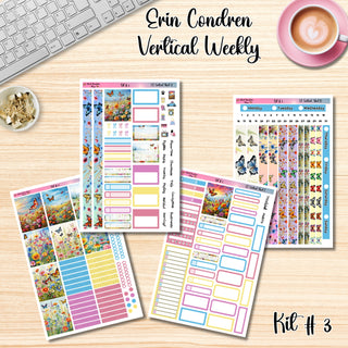 Kit # 3       Erin Condren Vertical Planner Weekly Kit